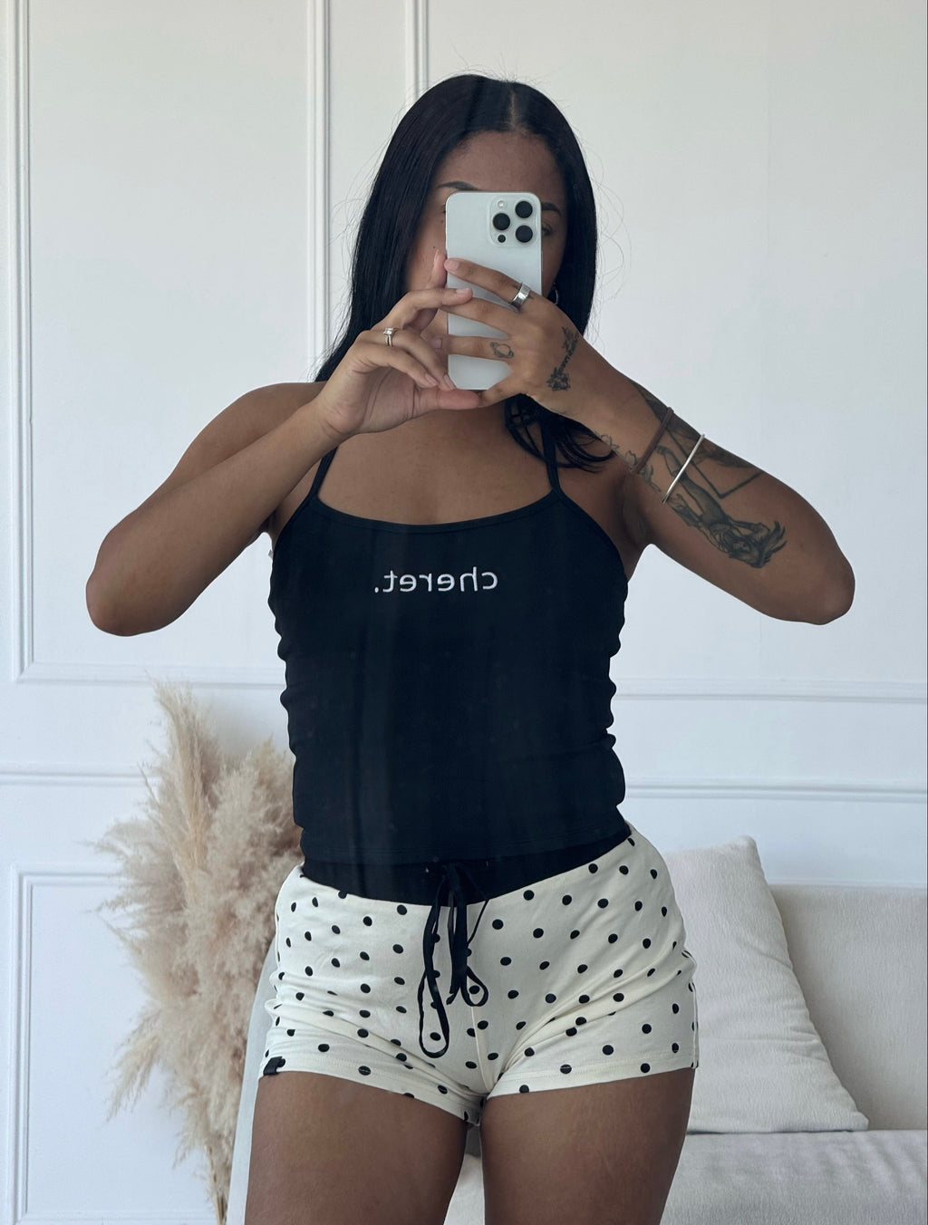 Sabrina Polka Shorts