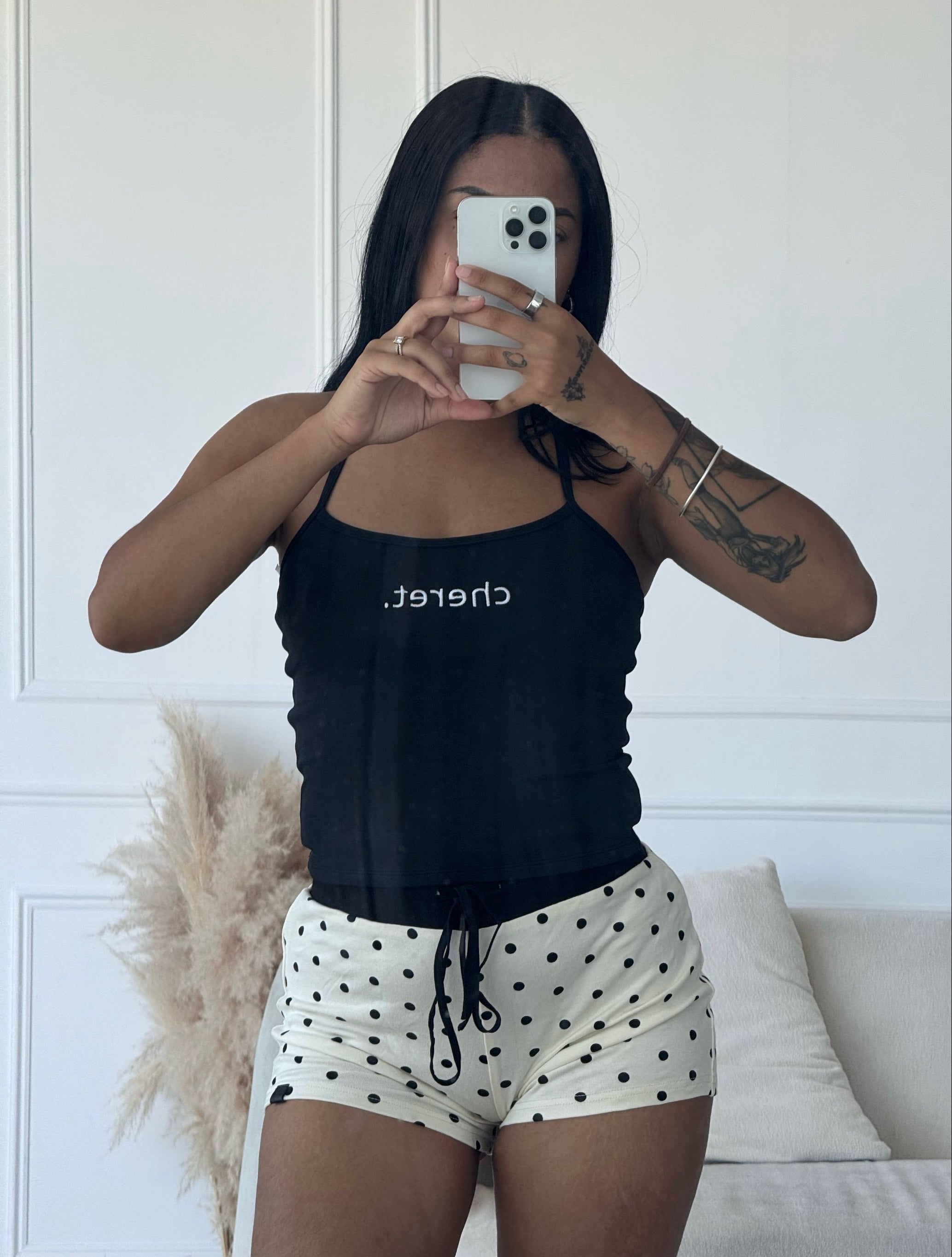 Sabrina Polka Shorts