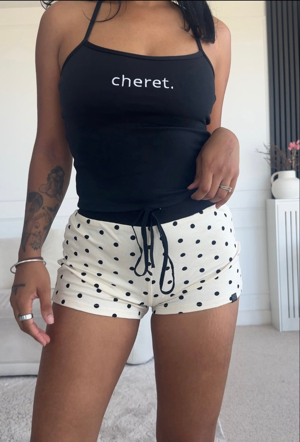 Sabrina Polka Shorts